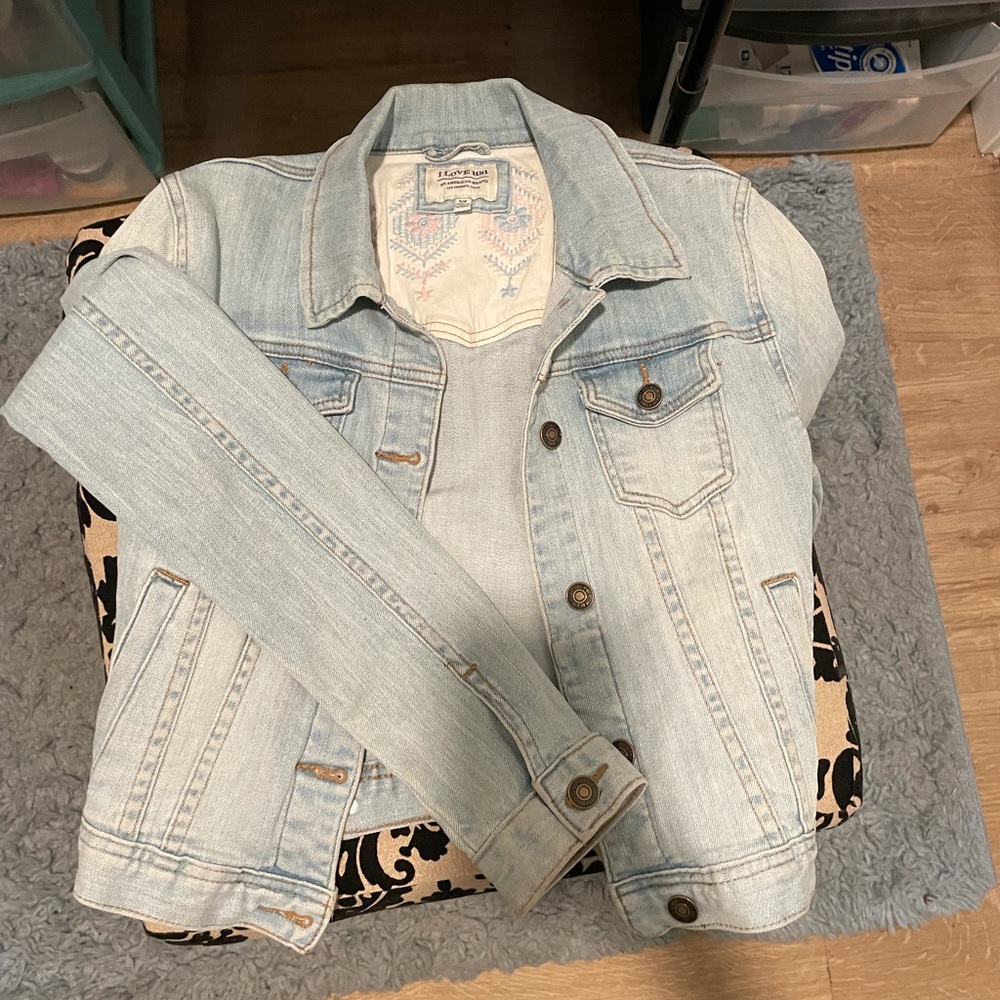 Light Wash Denim Jacket